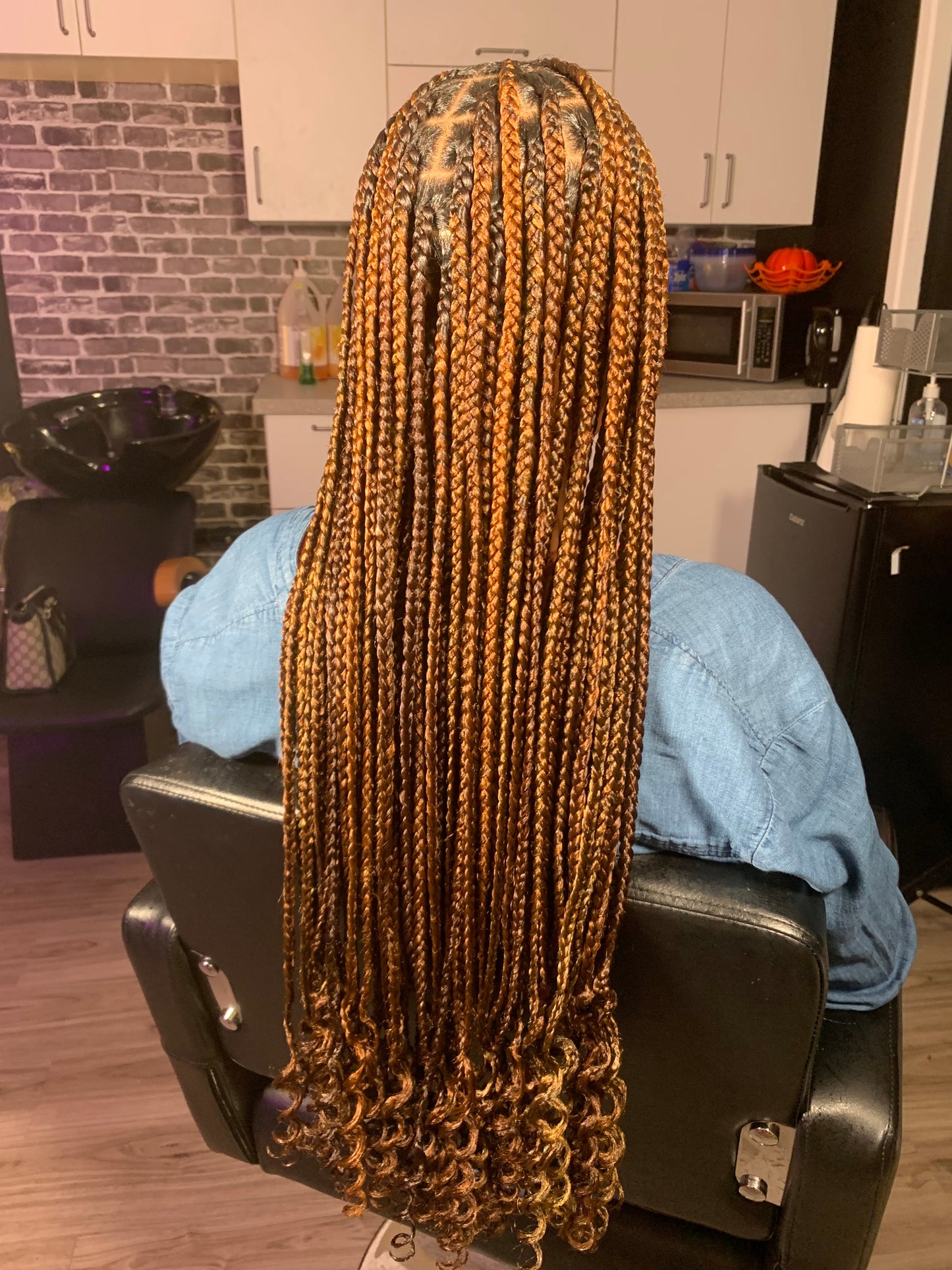 Knotless Braids/ Box Braids Touch Up