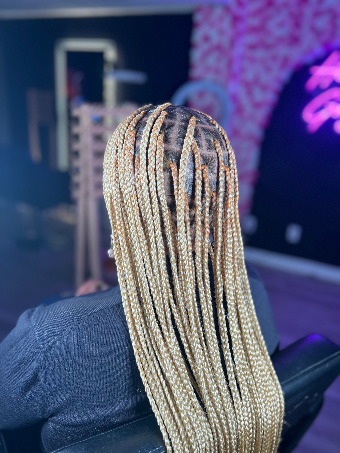 Knotless Braids/ Box Braids Touch Up